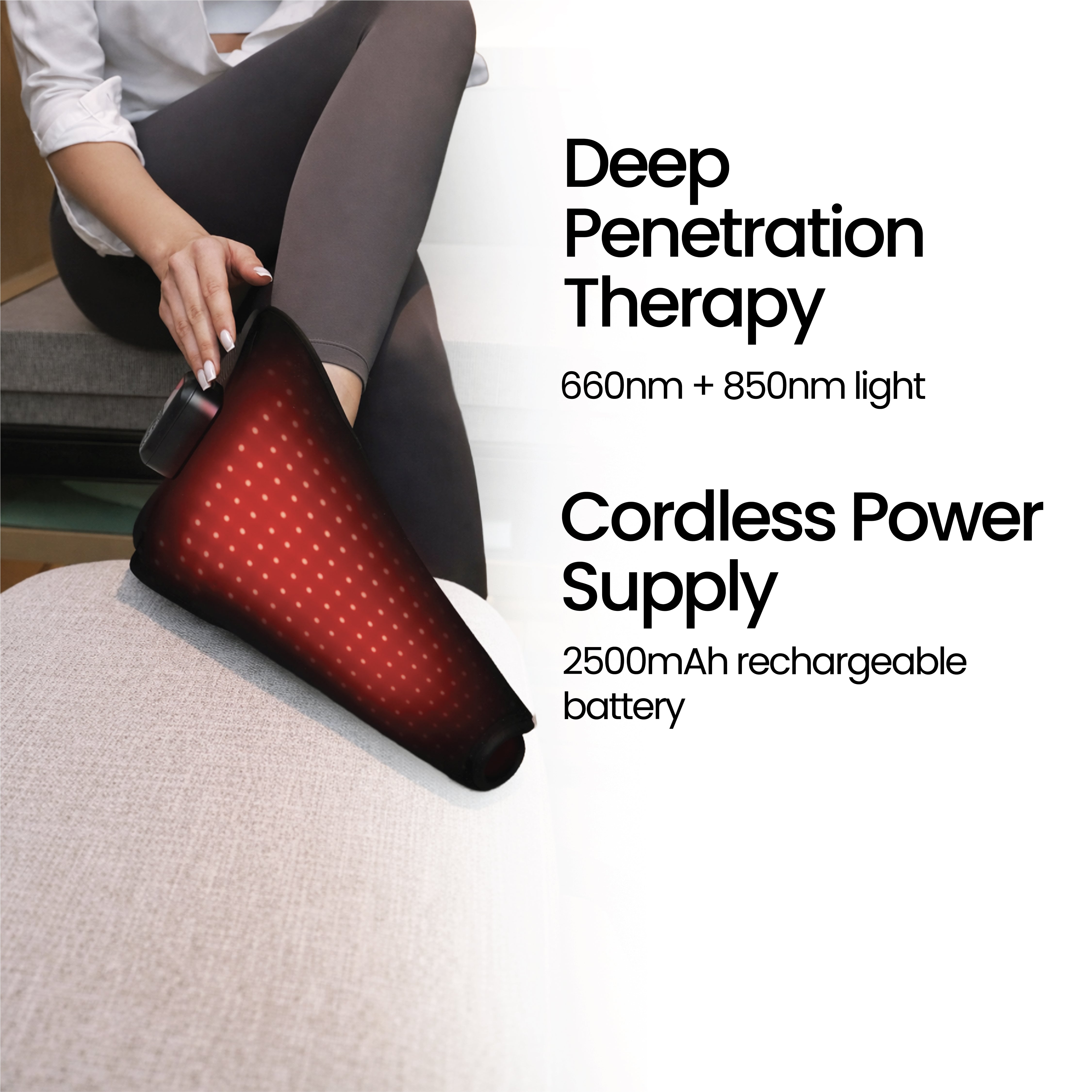 LED Red Light Foot