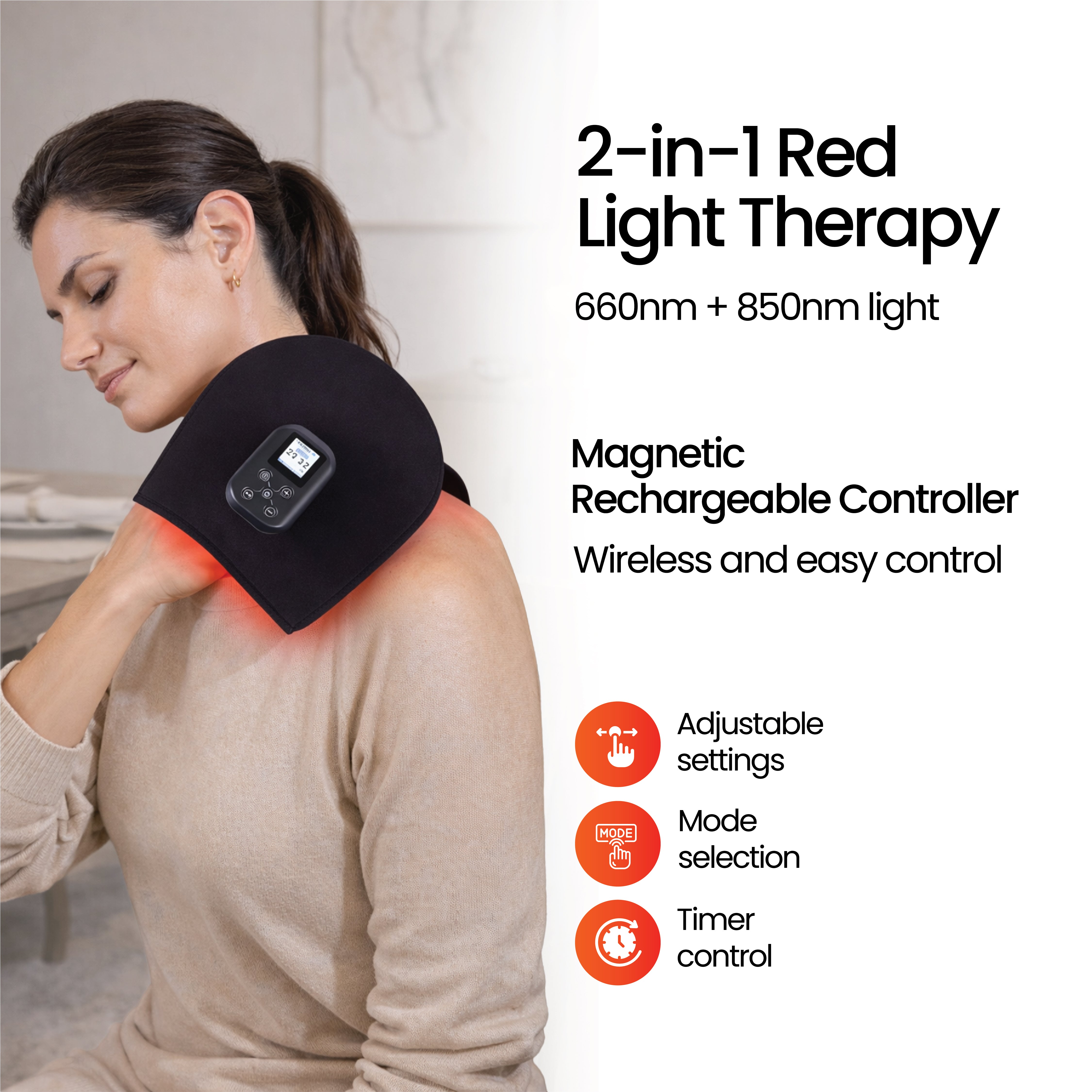 LUME Red Light Therapy Gloves